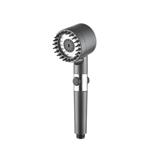 Black Shower Head Rainfall High Pressure 3 Modes Adjustable Boost Filter for Bathroom Accessories Sets